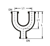 Pipeline Component- bootom outlets